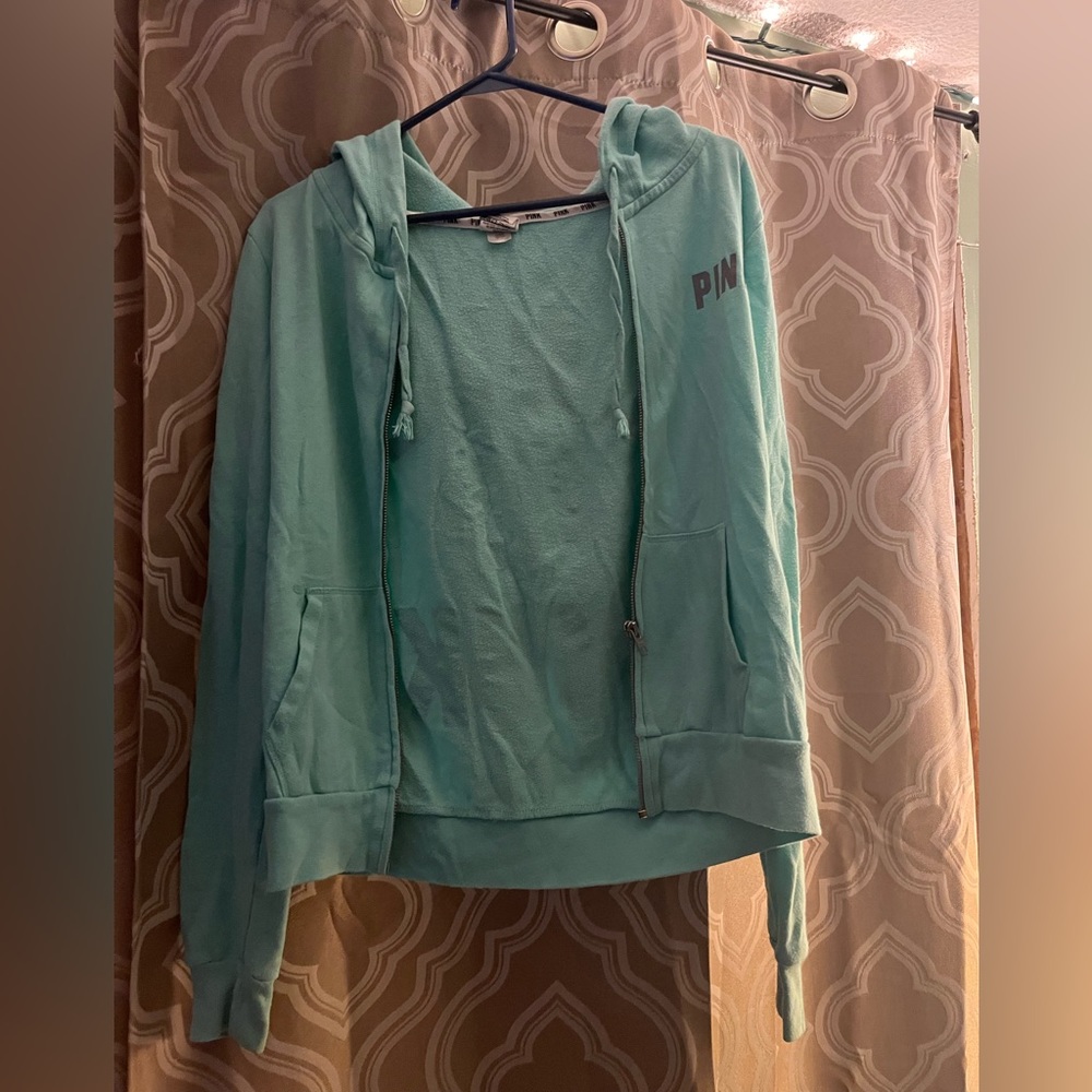 PINK Victoria Secret Zip Up Hooded Jacket